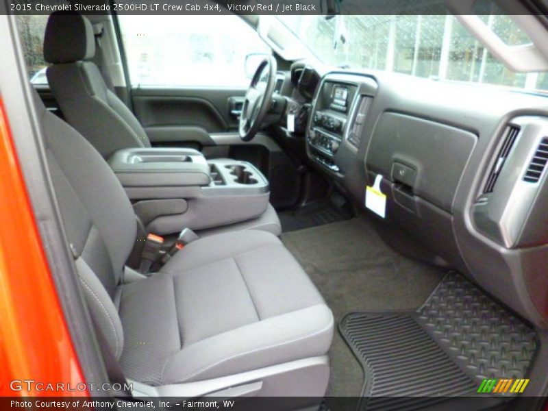 Victory Red / Jet Black 2015 Chevrolet Silverado 2500HD LT Crew Cab 4x4