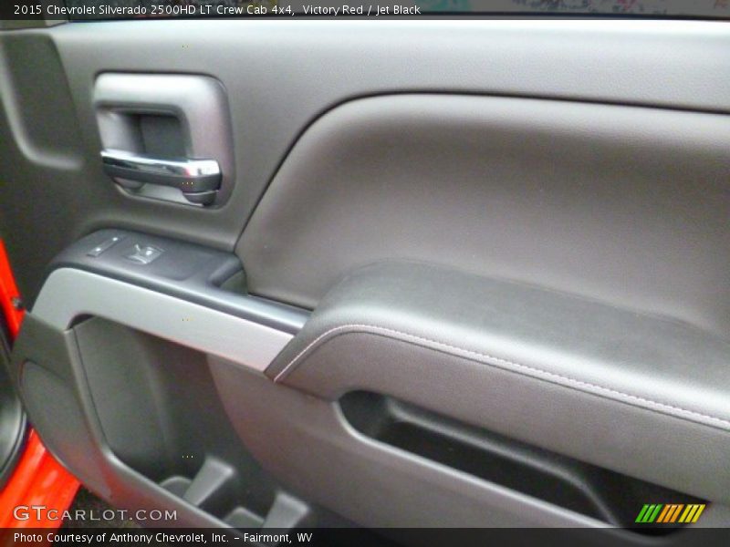 Victory Red / Jet Black 2015 Chevrolet Silverado 2500HD LT Crew Cab 4x4