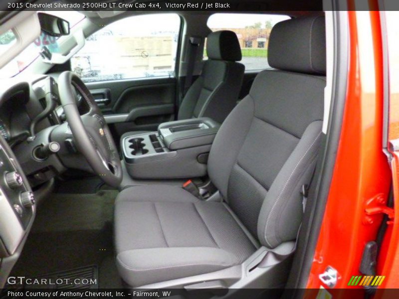Victory Red / Jet Black 2015 Chevrolet Silverado 2500HD LT Crew Cab 4x4