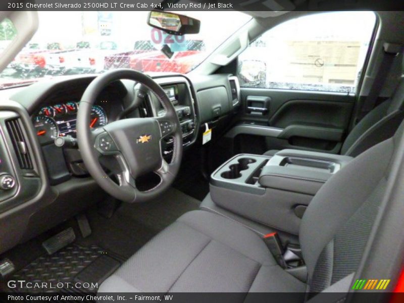 Victory Red / Jet Black 2015 Chevrolet Silverado 2500HD LT Crew Cab 4x4