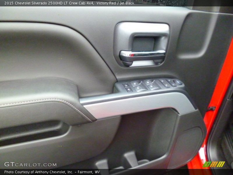 Victory Red / Jet Black 2015 Chevrolet Silverado 2500HD LT Crew Cab 4x4