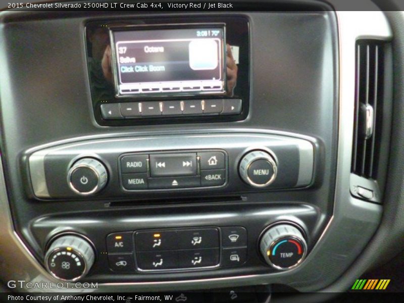 Victory Red / Jet Black 2015 Chevrolet Silverado 2500HD LT Crew Cab 4x4