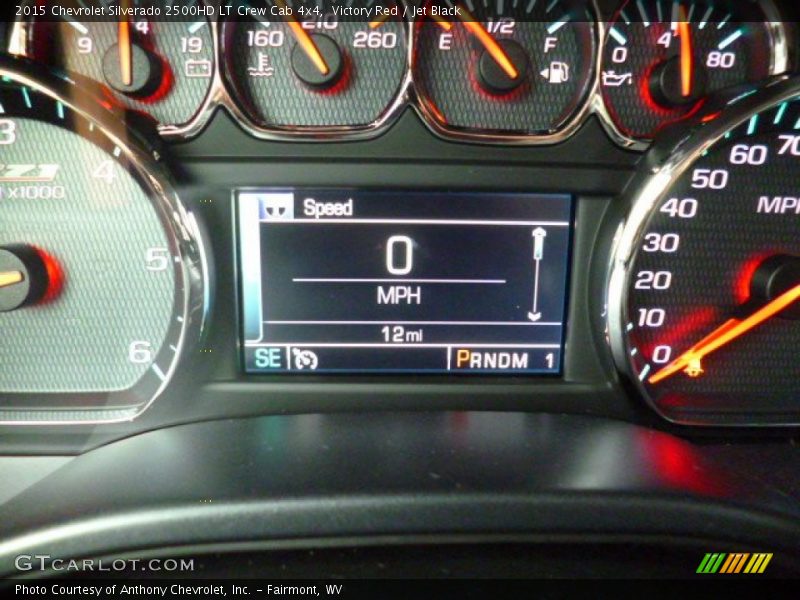 Victory Red / Jet Black 2015 Chevrolet Silverado 2500HD LT Crew Cab 4x4