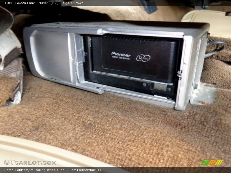Beige / Brown 1988 Toyota Land Cruiser FJ62