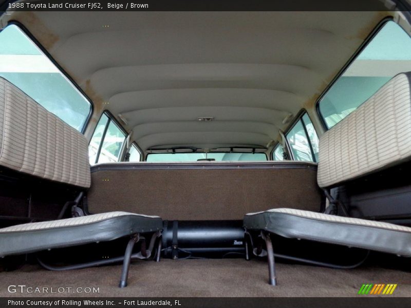  1988 Land Cruiser FJ62 Trunk