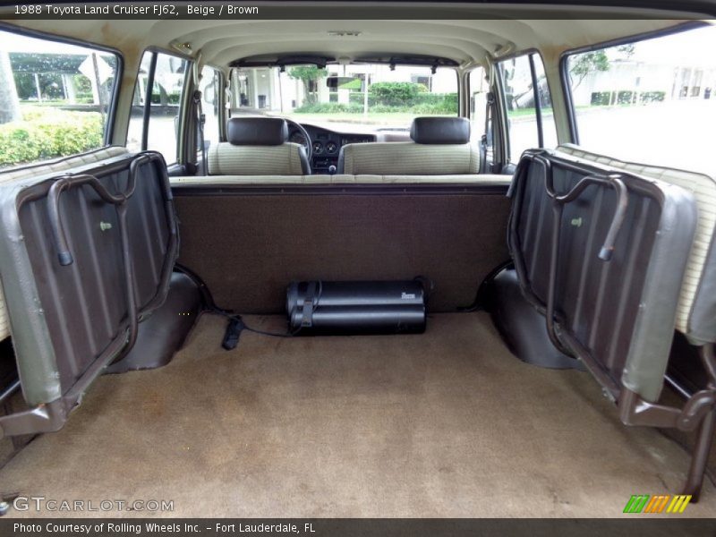  1988 Land Cruiser FJ62 Trunk