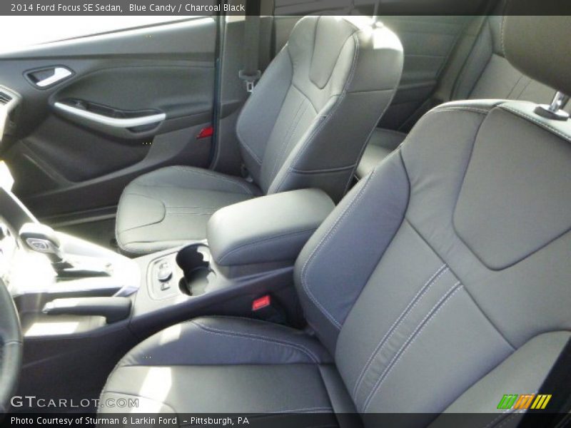 Blue Candy / Charcoal Black 2014 Ford Focus SE Sedan