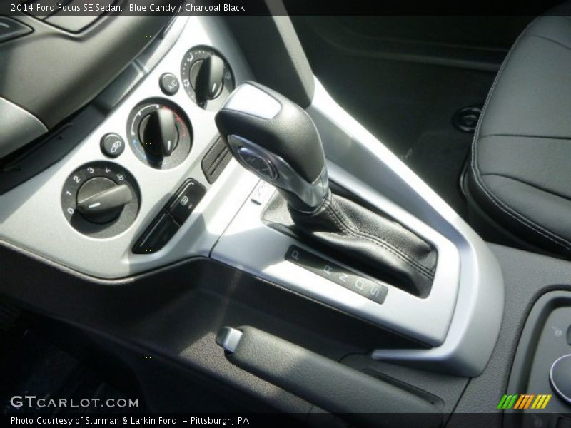 Blue Candy / Charcoal Black 2014 Ford Focus SE Sedan