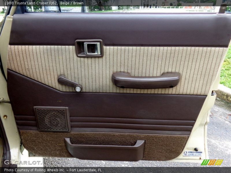 Door Panel of 1988 Land Cruiser FJ62