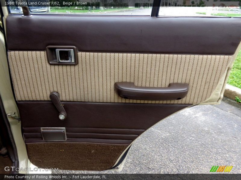 Door Panel of 1988 Land Cruiser FJ62