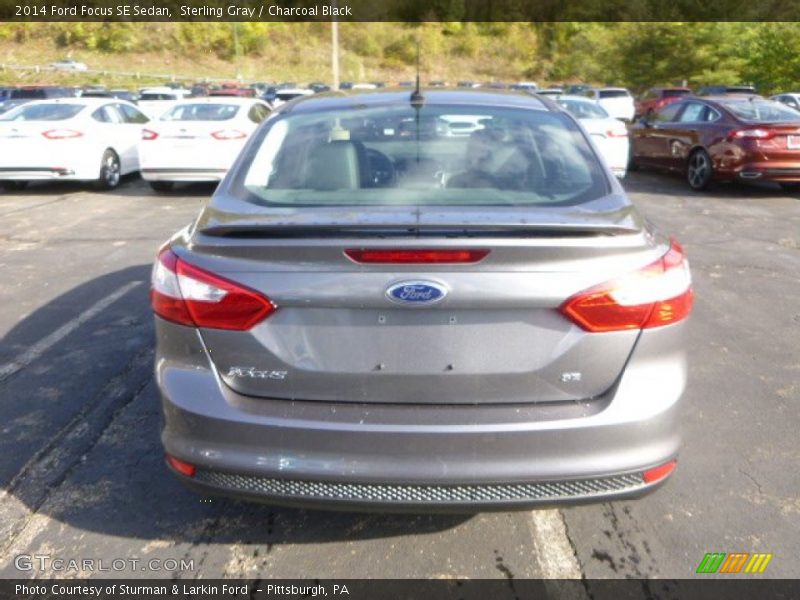 Sterling Gray / Charcoal Black 2014 Ford Focus SE Sedan