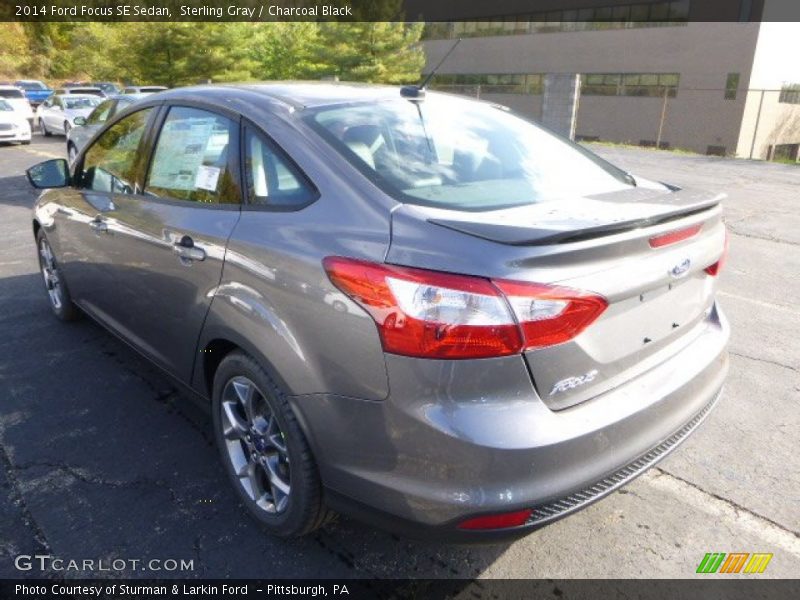 Sterling Gray / Charcoal Black 2014 Ford Focus SE Sedan