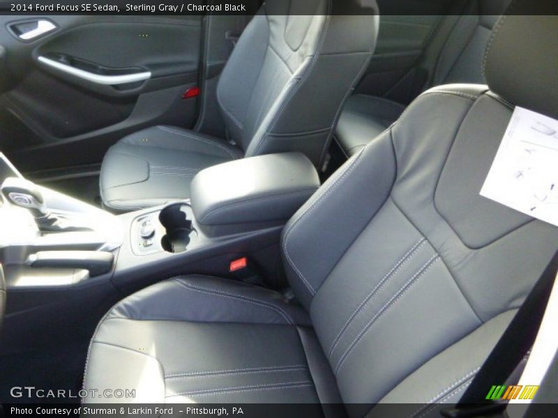 Sterling Gray / Charcoal Black 2014 Ford Focus SE Sedan