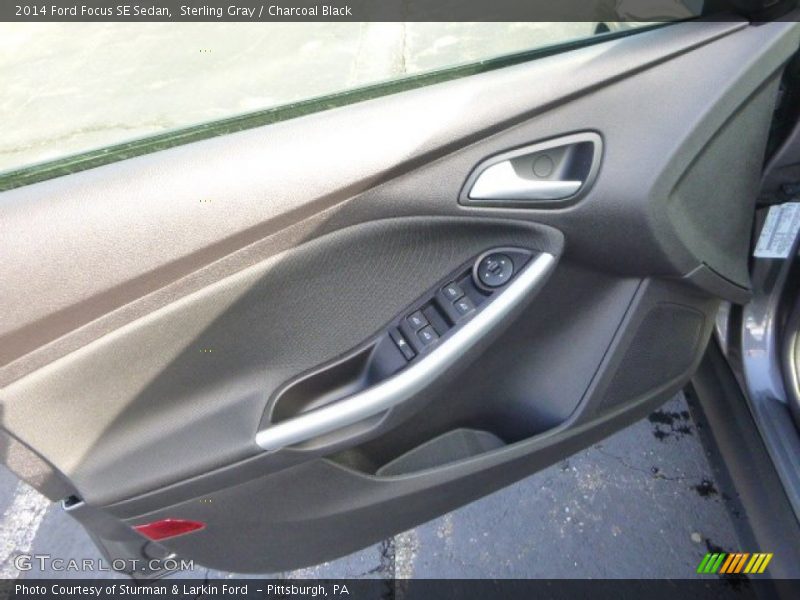 Sterling Gray / Charcoal Black 2014 Ford Focus SE Sedan