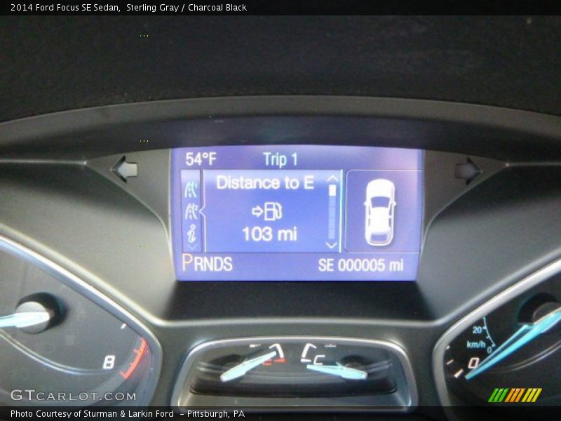 Sterling Gray / Charcoal Black 2014 Ford Focus SE Sedan