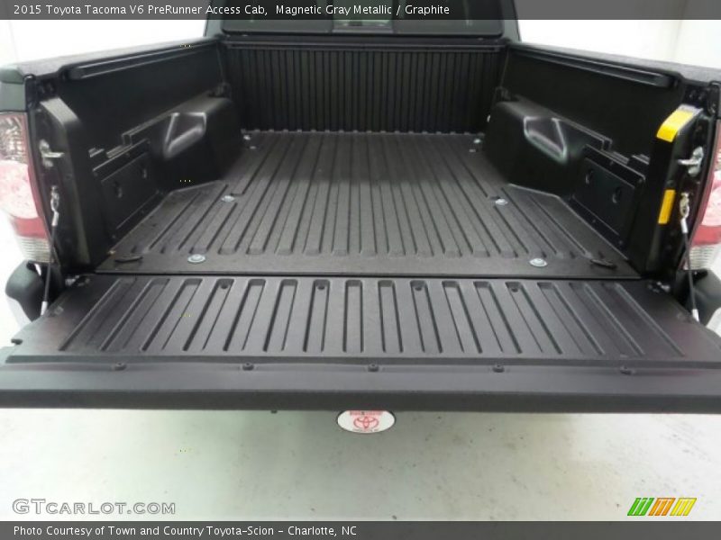 Magnetic Gray Metallic / Graphite 2015 Toyota Tacoma V6 PreRunner Access Cab