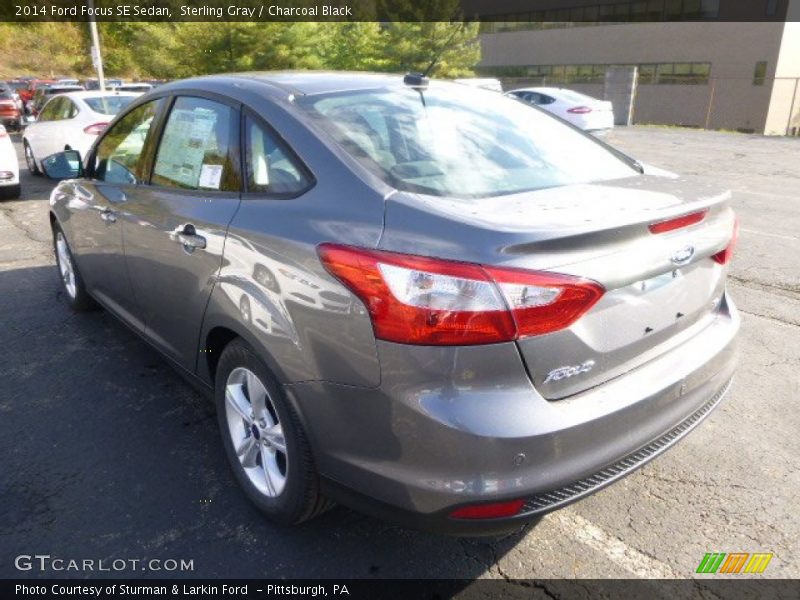 Sterling Gray / Charcoal Black 2014 Ford Focus SE Sedan