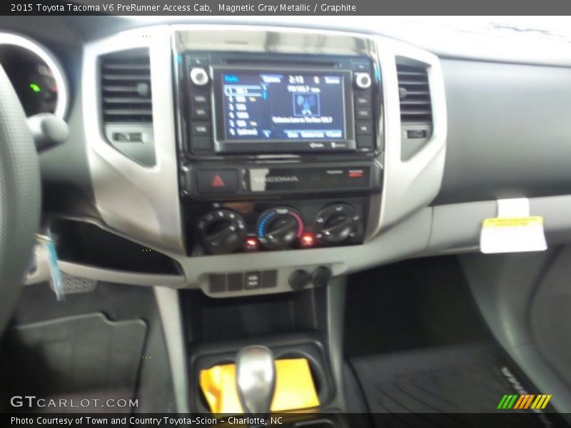 Magnetic Gray Metallic / Graphite 2015 Toyota Tacoma V6 PreRunner Access Cab