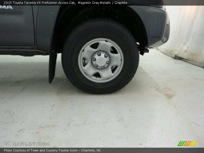 Magnetic Gray Metallic / Graphite 2015 Toyota Tacoma V6 PreRunner Access Cab