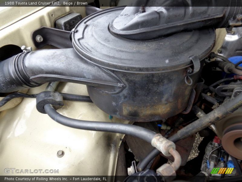  1988 Land Cruiser FJ62 Engine - 3.4 Liter OHV 8-Valve 4 Cylinder Diesel