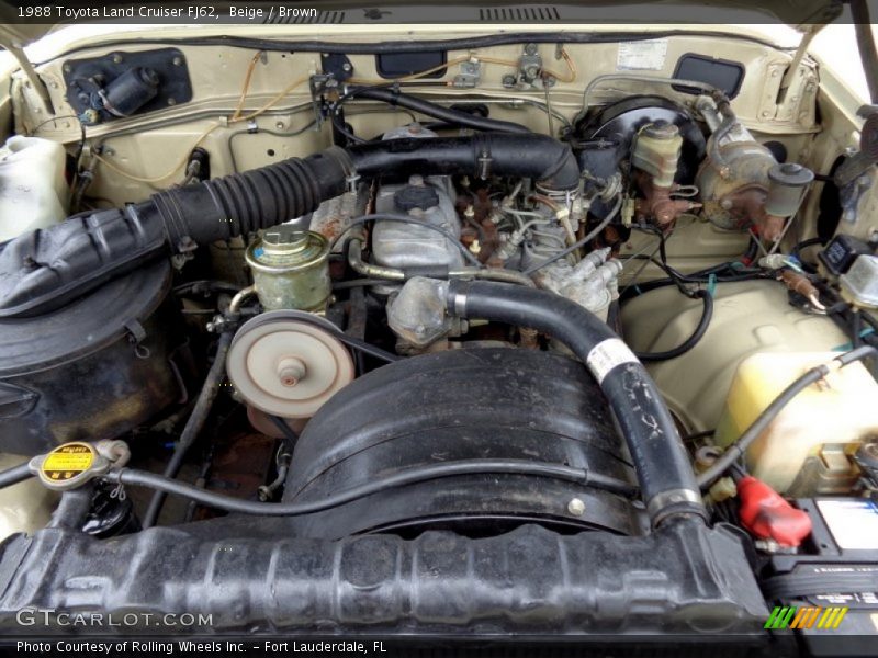  1988 Land Cruiser FJ62 Engine - 3.4 Liter OHV 8-Valve 4 Cylinder Diesel