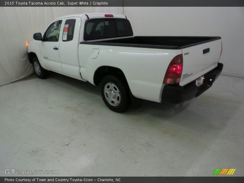 Super White / Graphite 2015 Toyota Tacoma Access Cab