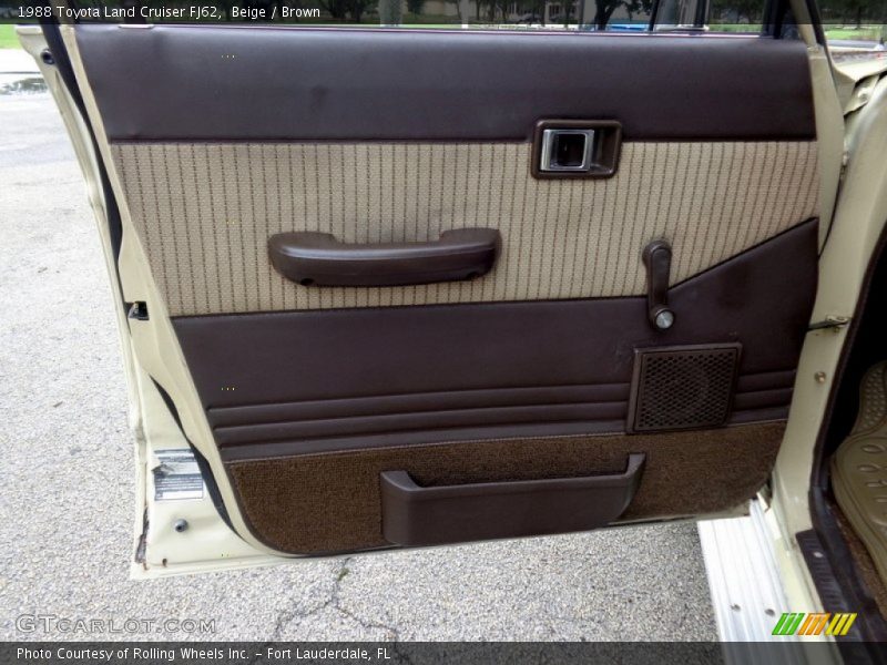 Door Panel of 1988 Land Cruiser FJ62