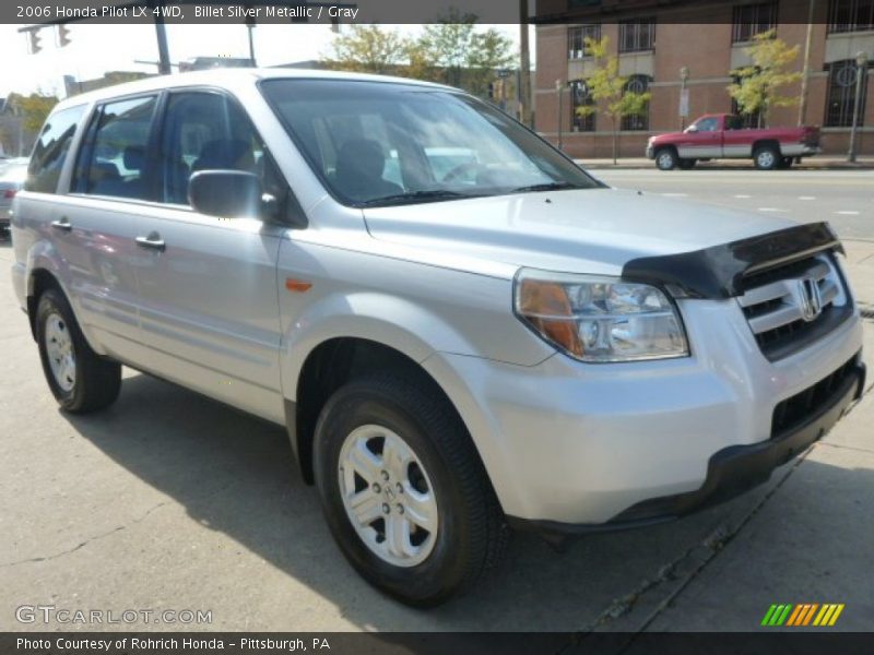 Billet Silver Metallic / Gray 2006 Honda Pilot LX 4WD