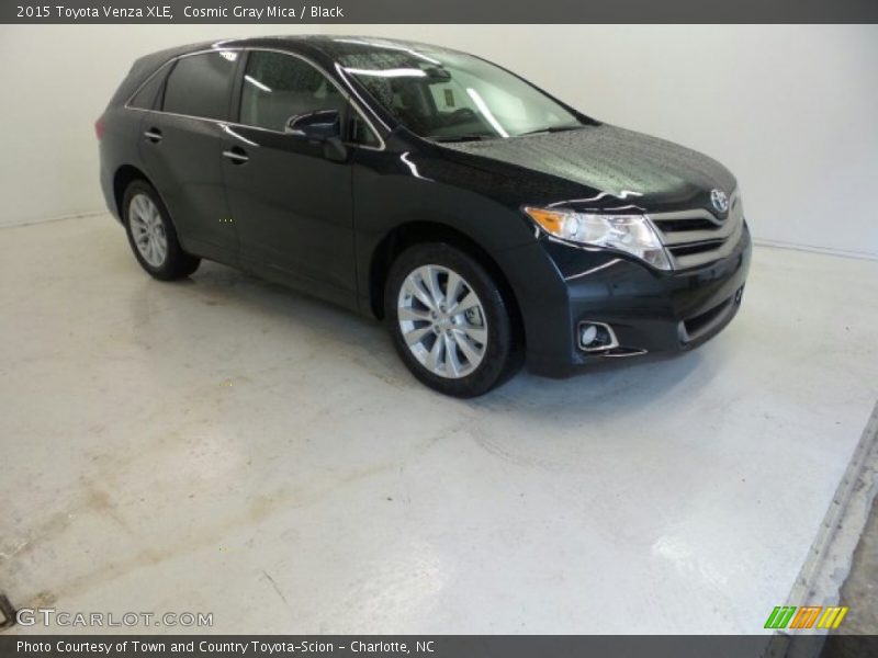 Cosmic Gray Mica / Black 2015 Toyota Venza XLE