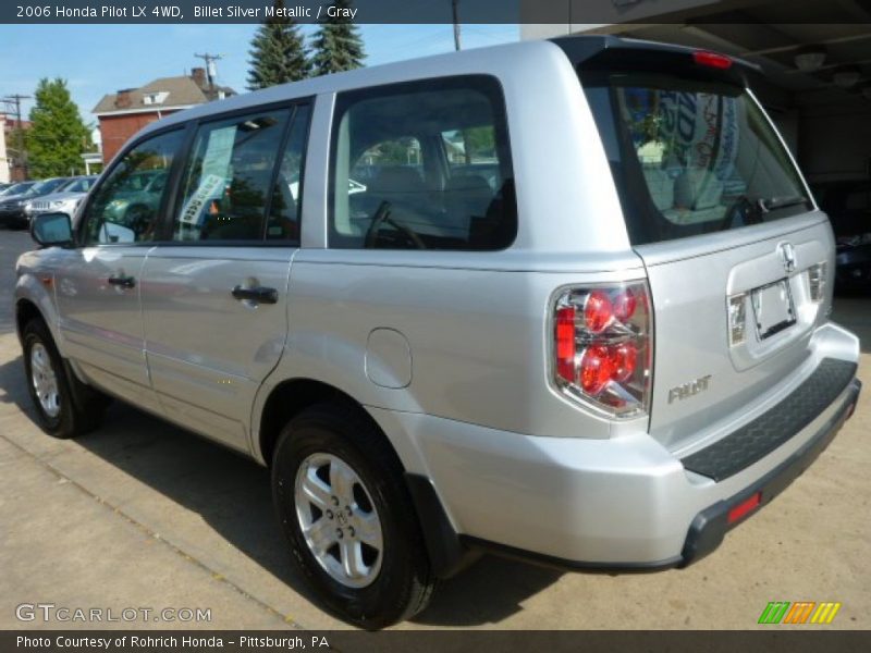 Billet Silver Metallic / Gray 2006 Honda Pilot LX 4WD
