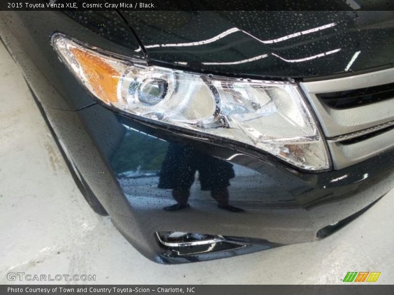 Cosmic Gray Mica / Black 2015 Toyota Venza XLE