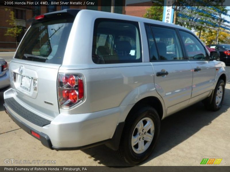 Billet Silver Metallic / Gray 2006 Honda Pilot LX 4WD