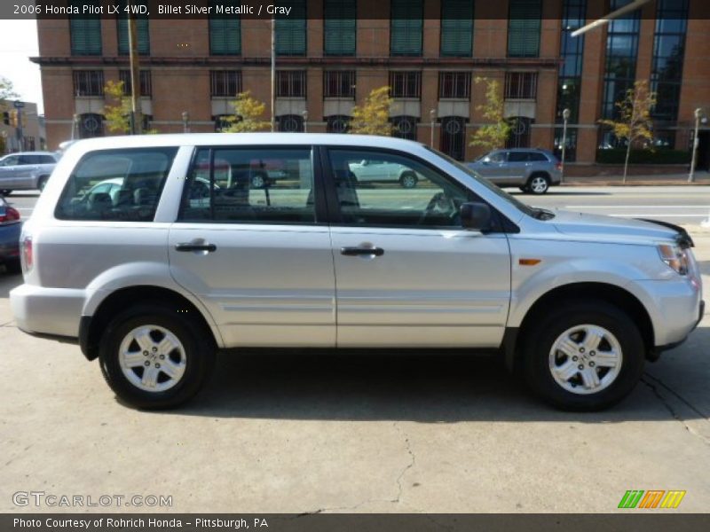 Billet Silver Metallic / Gray 2006 Honda Pilot LX 4WD