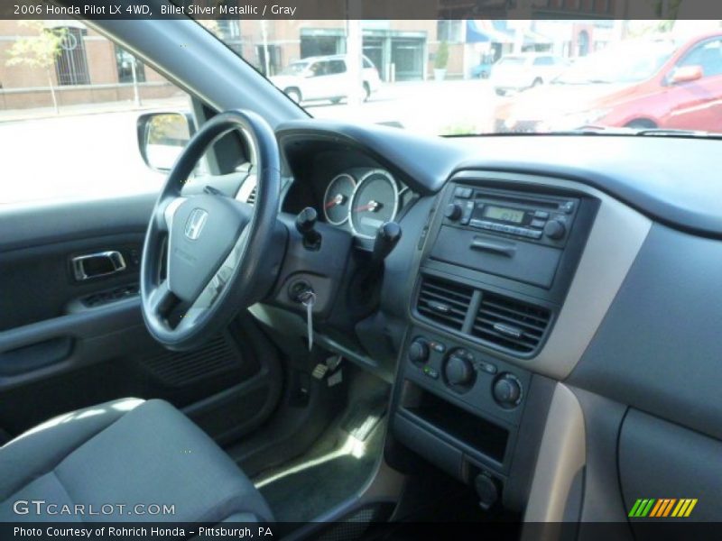 Billet Silver Metallic / Gray 2006 Honda Pilot LX 4WD