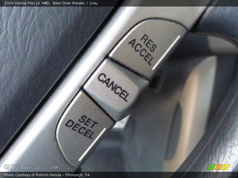Billet Silver Metallic / Gray 2006 Honda Pilot LX 4WD