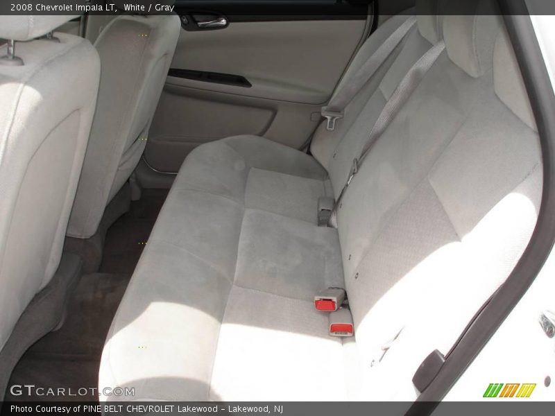 White / Gray 2008 Chevrolet Impala LT