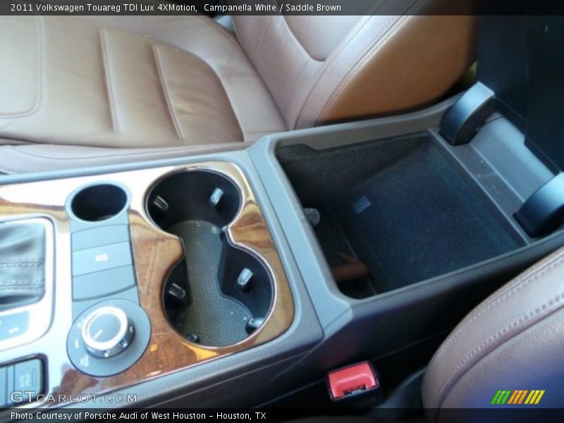 Campanella White / Saddle Brown 2011 Volkswagen Touareg TDI Lux 4XMotion