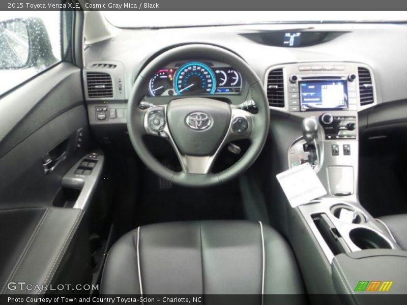 Dashboard of 2015 Venza XLE