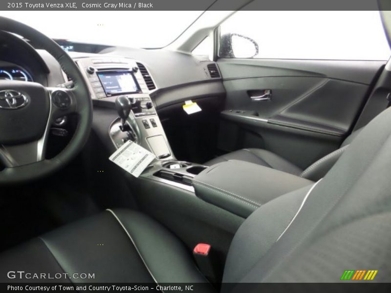 Cosmic Gray Mica / Black 2015 Toyota Venza XLE