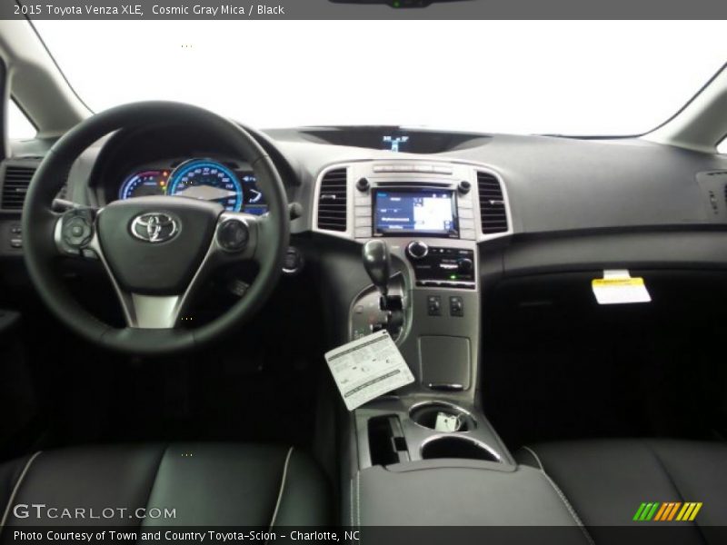 Cosmic Gray Mica / Black 2015 Toyota Venza XLE