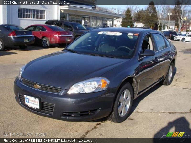 Slate Metallic / Gray 2008 Chevrolet Impala LT