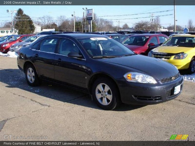 Slate Metallic / Gray 2008 Chevrolet Impala LT