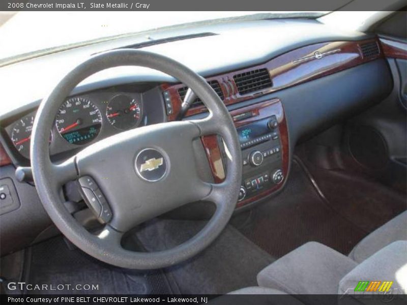 Slate Metallic / Gray 2008 Chevrolet Impala LT