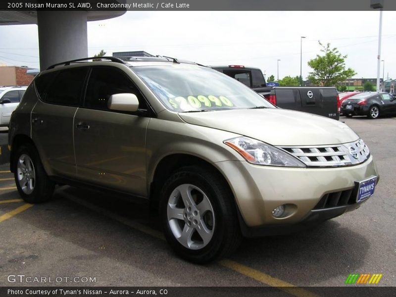 Chardonnay Metallic / Cafe Latte 2005 Nissan Murano SL AWD