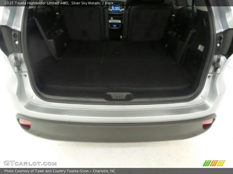 Silver Sky Metallic / Black 2015 Toyota Highlander Limited AWD