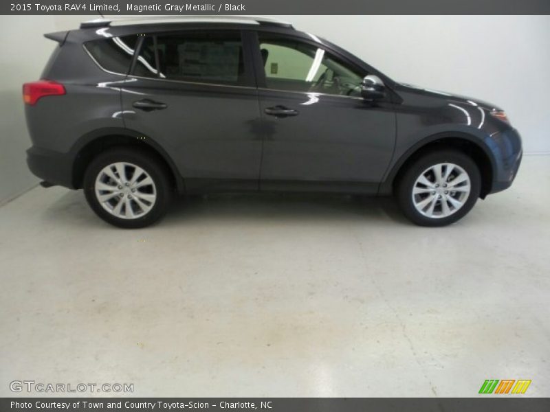 Magnetic Gray Metallic / Black 2015 Toyota RAV4 Limited