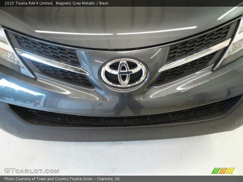 Magnetic Gray Metallic / Black 2015 Toyota RAV4 Limited