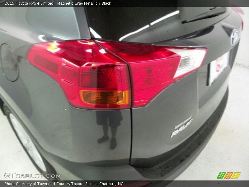 Magnetic Gray Metallic / Black 2015 Toyota RAV4 Limited