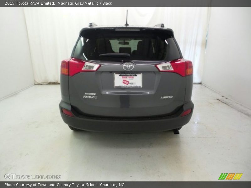 Magnetic Gray Metallic / Black 2015 Toyota RAV4 Limited