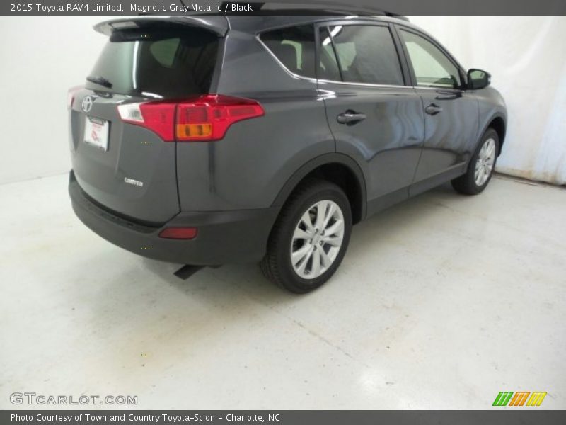 Magnetic Gray Metallic / Black 2015 Toyota RAV4 Limited